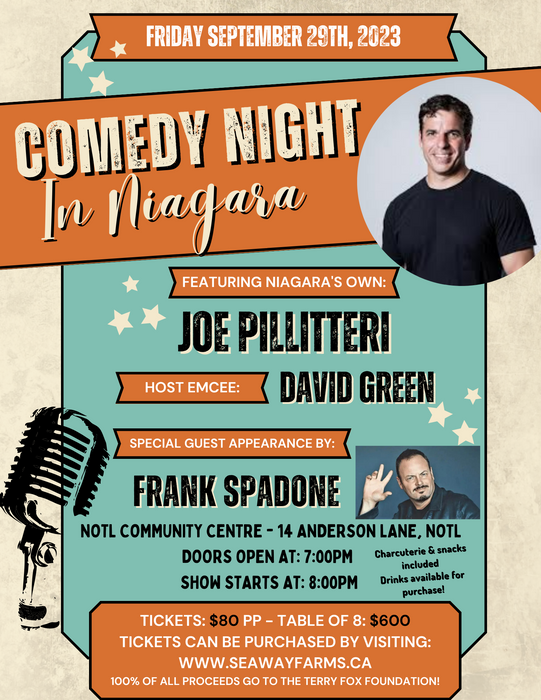 Comedy Night in Niagara!
